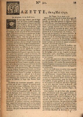 Gazette (Gazette de France) Samstag 14. Mai 1757