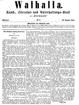 Germania Donnerstag 20. August 1868