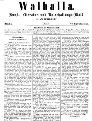 Germania Donnerstag 24. September 1868