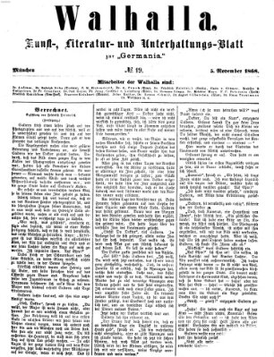 Germania Donnerstag 5. November 1868