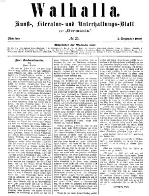 Germania Donnerstag 3. Dezember 1868