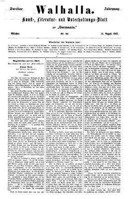 Germania Samstag 14. August 1869