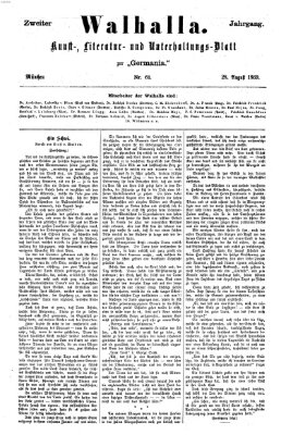 Germania Samstag 28. August 1869