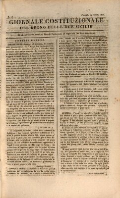 Giornale del Regno delle Due Sicilie Freitag 19. Januar 1821