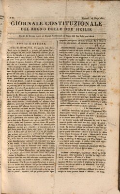 Giornale del Regno delle Due Sicilie Mittwoch 14. März 1821