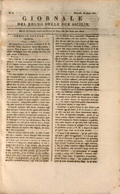 Giornale del Regno delle Due Sicilie Mittwoch 28. März 1821