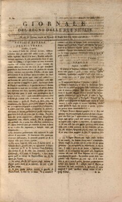 Giornale del Regno delle Due Sicilie Montag 30. April 1821