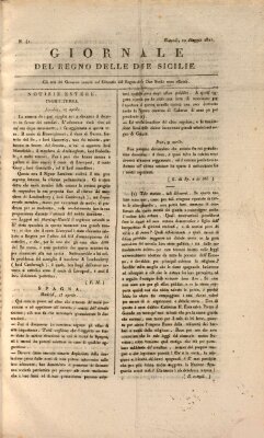 Giornale del Regno delle Due Sicilie Donnerstag 10. Mai 1821