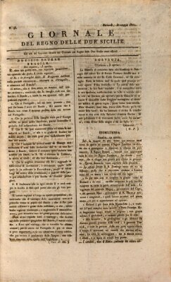 Giornale del Regno delle Due Sicilie Mittwoch 16. Mai 1821