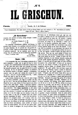 I Grischun Samstag 5. Januar 1861