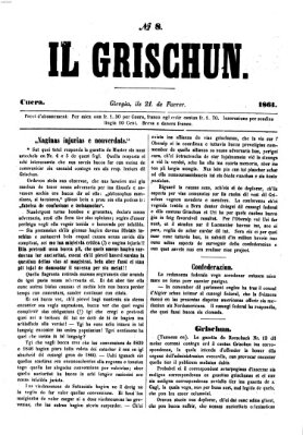 I Grischun Donnerstag 21. Februar 1861