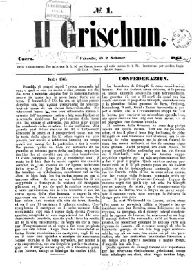 I Grischun Freitag 2. Januar 1863