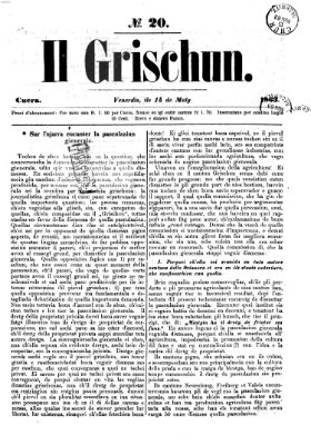 I Grischun Freitag 15. Mai 1863