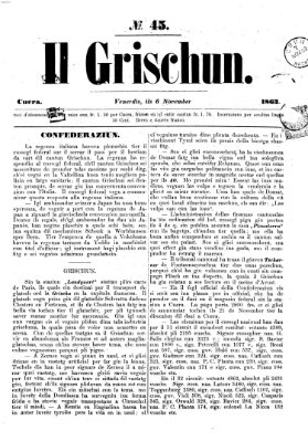 I Grischun Freitag 6. November 1863