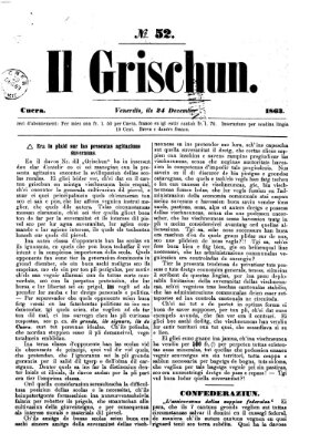 I Grischun Donnerstag 24. Dezember 1863