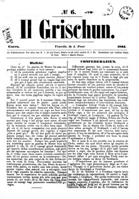 I Grischun Freitag 5. Februar 1864