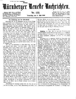 Nürnberger neueste Nachrichten Donnerstag 12. Mai 1864