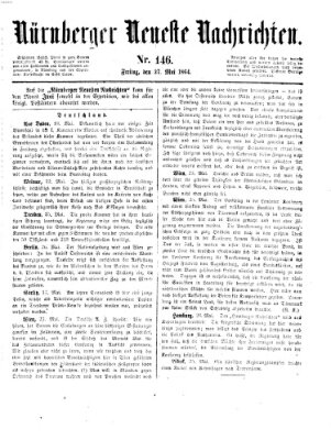 Nürnberger neueste Nachrichten Freitag 27. Mai 1864