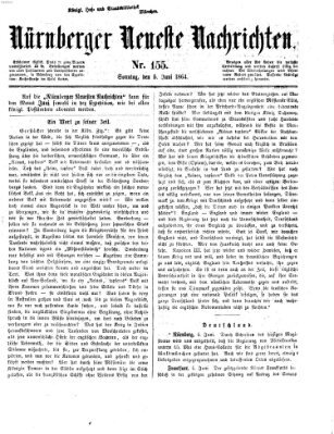 Nürnberger neueste Nachrichten Sonntag 5. Juni 1864