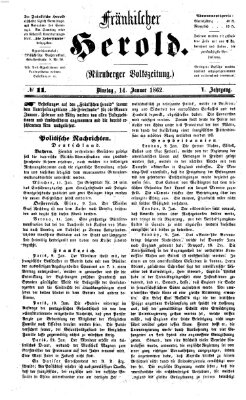 Fränkischer Herold Dienstag 14. Januar 1862