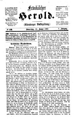 Fränkischer Herold Donnerstag 23. Januar 1862