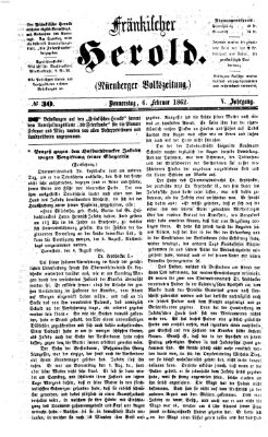 Fränkischer Herold Donnerstag 6. Februar 1862