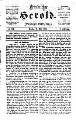 Fränkischer Herold Dienstag 6. Mai 1862