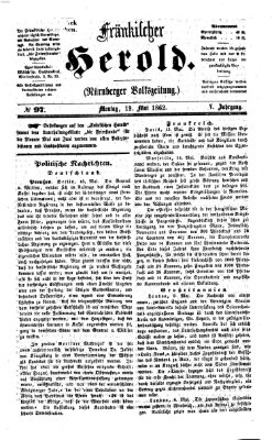 Fränkischer Herold Montag 19. Mai 1862