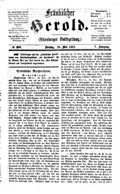 Fränkischer Herold Dienstag 20. Mai 1862