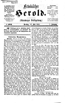 Fränkischer Herold Dienstag 27. Mai 1862