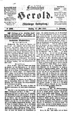 Fränkischer Herold Samstag 31. Mai 1862