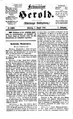 Fränkischer Herold Dienstag 5. August 1862