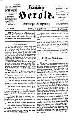 Fränkischer Herold Samstag 9. August 1862