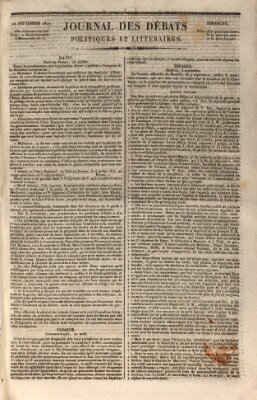 Journal des débats politiques et littéraires Sonntag 16. September 1827