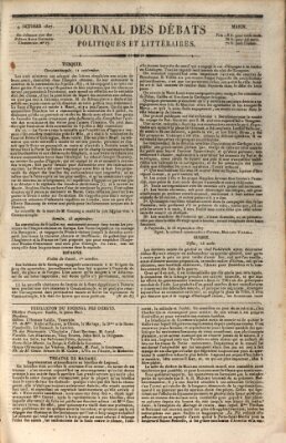 Journal des débats politiques et littéraires Dienstag 9. Oktober 1827