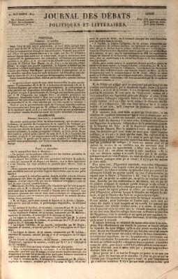 Journal des débats politiques et littéraires Montag 12. November 1827