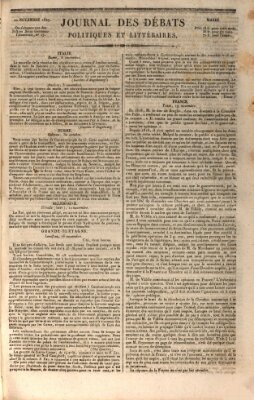 Journal des débats politiques et littéraires Dienstag 20. November 1827