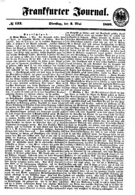 Frankfurter Journal Dienstag 3. Mai 1859