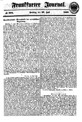 Frankfurter Journal Freitag 29. Juli 1859