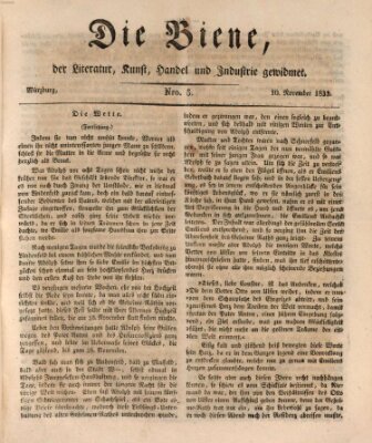 Würzburger Journal Sonntag 10. November 1833