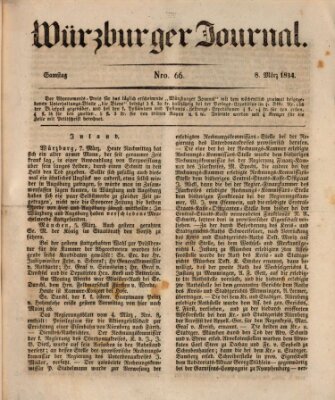 Würzburger Journal Samstag 8. März 1834