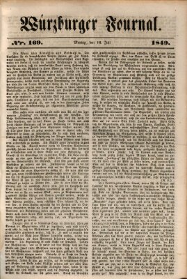 Würzburger Journal Montag 16. Juli 1849