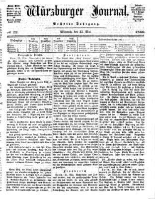 Würzburger Journal Mittwoch 23. Mai 1860