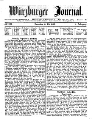 Würzburger Journal Donnerstag 8. Mai 1862