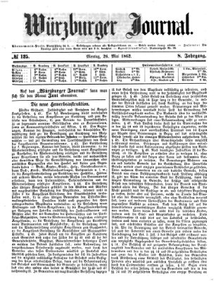 Würzburger Journal Montag 26. Mai 1862