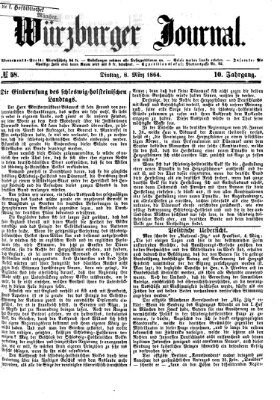 Würzburger Journal Dienstag 8. März 1864