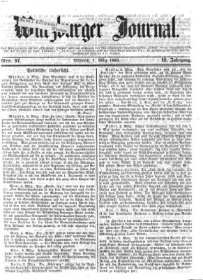 Würzburger Journal Mittwoch 7. März 1866