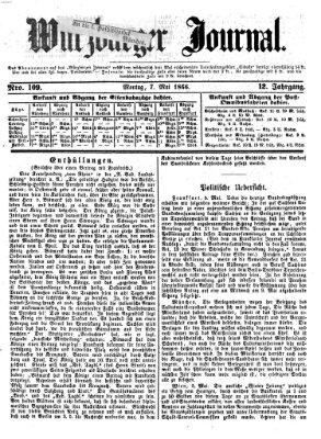 Würzburger Journal Montag 7. Mai 1866