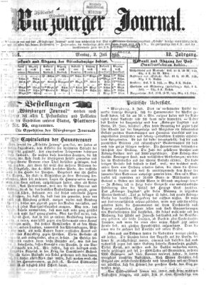 Würzburger Journal Montag 2. Juli 1866