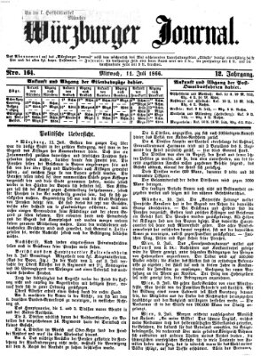 Würzburger Journal Mittwoch 11. Juli 1866